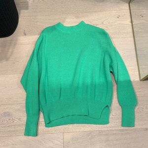 By Together Vibrant Green Crew Neck Sweater